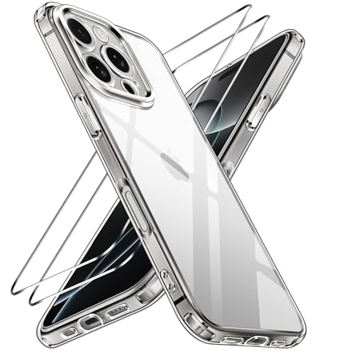 Image of ivoler 3-in-1 Case for iPhone 16 Pro 6.3 inch,Titanium Gray