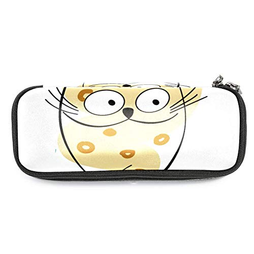 Preisvergleich Produktbild Personalisierbares farbiges Federmäppchen, Kapazität, Stifteetui, Doppelreißverschluss, Schreibwaren-Tasche, Kosmetiktasche mit Fächern für Mädchen, Jungen und Erwachsene