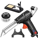 Industrielle Laserschweißwerkzeuge, Laserschweißgerät Automatische Schweißpistole, 2025 Neu Tragbares Einhand-Schweißgerät Robust Zum (G10-2W schwarz/3-tlg.)