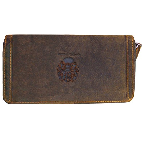 Baron of MALTZAHN Womens Wallet RIBANNA of Brown Wild-West Leather