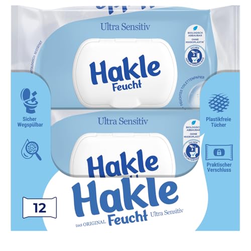 Hakle - Feucht Ultra Sensitiv 12 Packungen