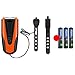 Produktbild JICCH Licht für Fahrrad Fahrradlicht Fahrradbeleuchtung Frontlicht,wasserdicht,USB wiederaufladbar,3 Leuchtmodi 200Lumen Licht für Fahrrad Fahrradlicht LED Set