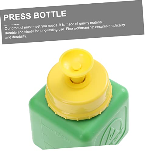 FRCOLOR 1 Peça Garrafa De Bomba De Mamilo Recipiente De Loção De Viagem Recipiente De Viagem Shampoo