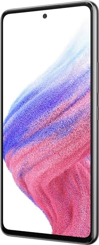 image for Samsung Galaxy A53 5G, 128GB + 6GB RAM, Black - Unlocked (Renewed)