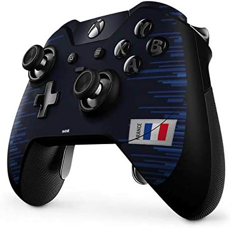 Skinit Decal Gaming Skin Compatible with Xbox One Elite Controller - Originally Designed France Soccer Flag Design