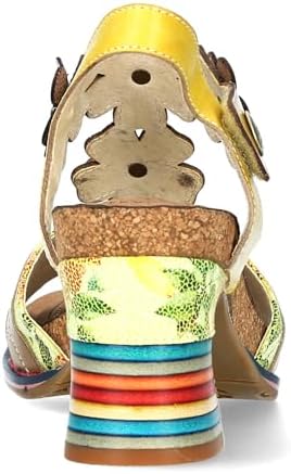 Sandali Donna Laura Vita Decbyo 01 - Tacco 7,5 Cm In Pelle Comodi E Eleganti - Foto 5