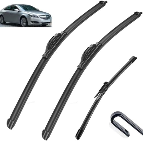 HJBING Limpiaparabrisas para Opel Insignia Hatchback MK1 2008-2017 24in18in20in, Limpia Parabrisas Escobillas Automotrices Escobilla Ventana De Repuesto Alto Rendimiento