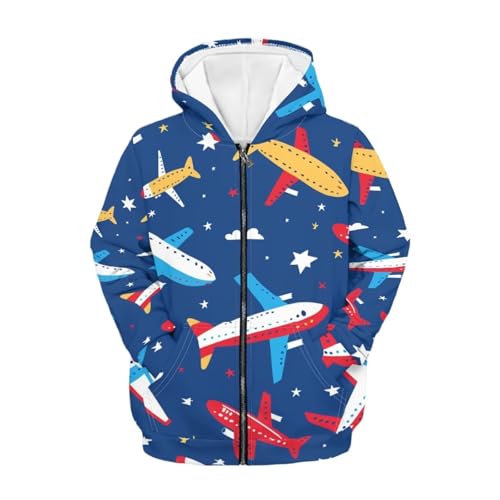 Zipper Hoodie for Boys 6-16Y Kids Hooded Sweatshirt Cool Sports Clothes Fall Winter Outerwear Jackets & Coats3