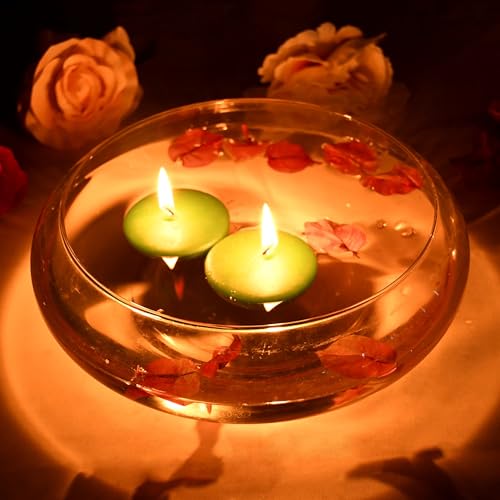 Zest Candle 24-Piece Floating Candles, 2.25-Inch, Hunter Green by Zest Candle - Image 6