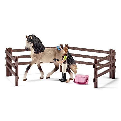 Schleich Kit per la cura del cavallo andaluso 42270 Range Club Horse Club