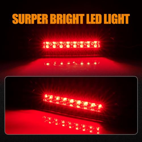 Image of Third 3rd Brake Light LED Assembly for 2010-2016 Dodge Journey (Red)