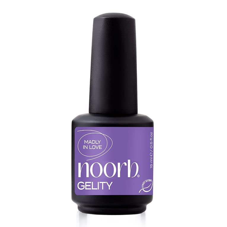 Lavender Indigo Gel Polish, Natural Gel Nail Polish with Organic Pigments, Soak Off UV Nail Gel Polish Purple Color