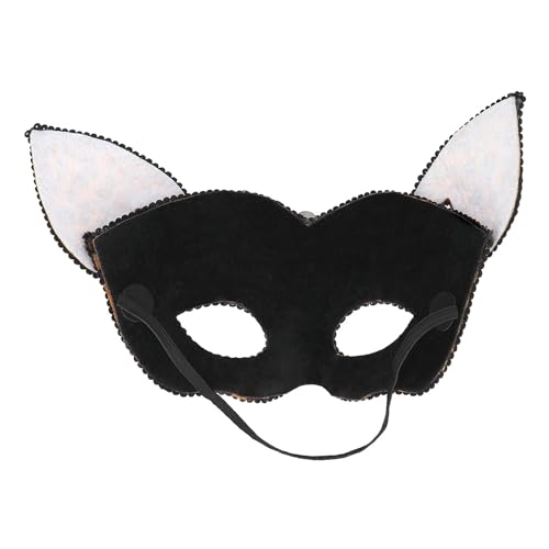 Boland 00188 - Augenmaske Leopard, Tiermaske Wildkatze, Maske für Kostüme, Karneval, Mottoparty und Halloween