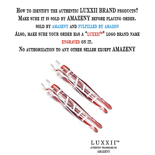 Luxxii (4 Pcs) Practical Nail Art Tools Pedicure Cuticle Trimmer Remover Pusher Dead Skin Callus Removal Fork Brown (A)
