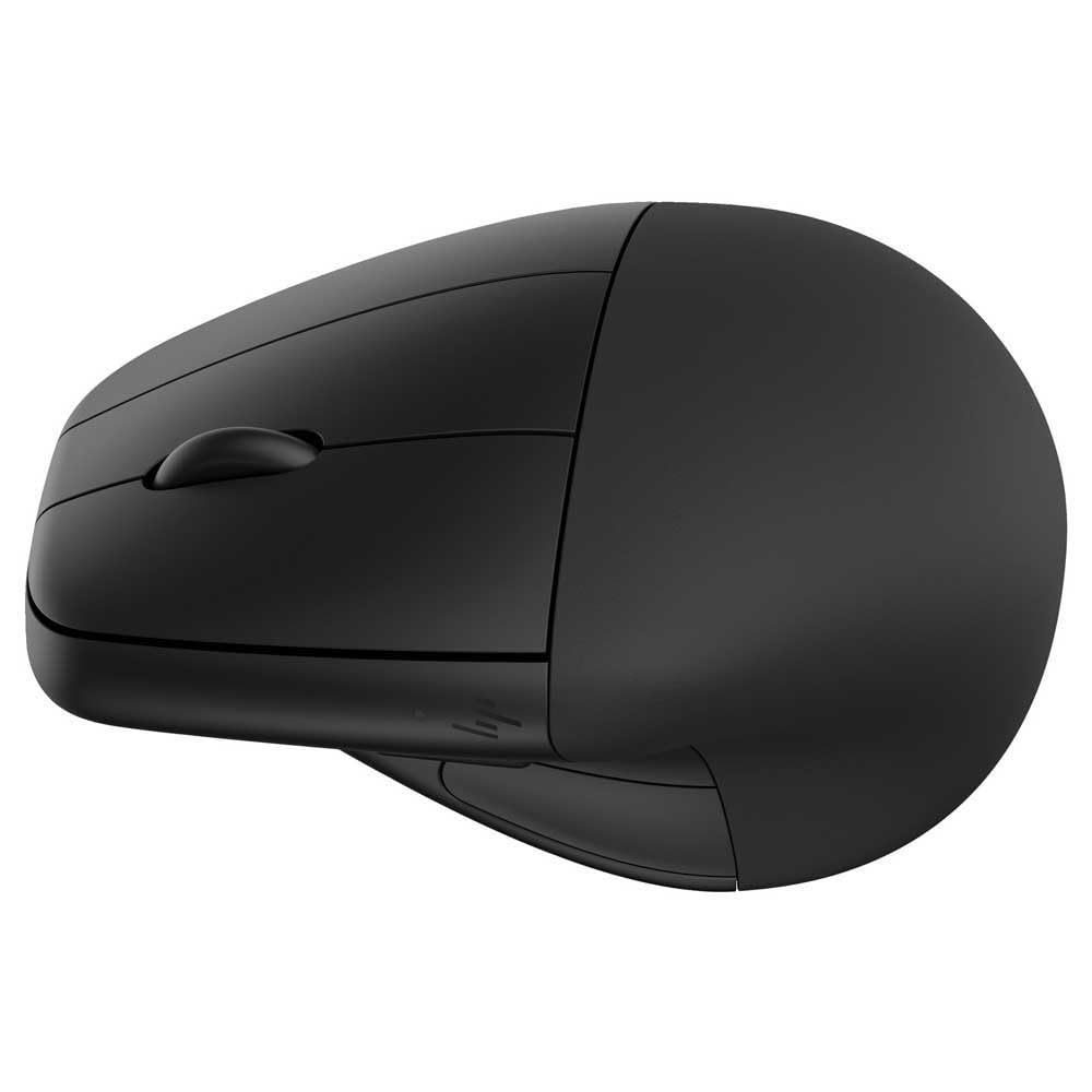 HP 920 Ergonomische Wireless-Maus | bis zu 4 Monate Akkulaufzeit | 4.000 DPI | 5 programmierbare Tasten | aufladbar via USB-C | bis zu DREI Geräte gleichzeitig steuern | schwarz