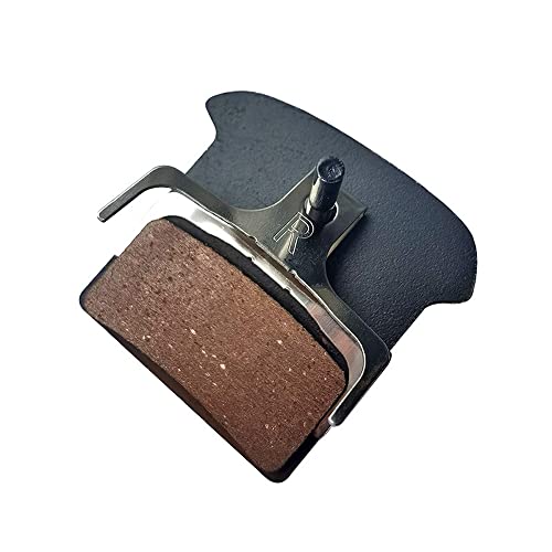Domary Pastilhas de freio, 2 peças pastilhas de freio a disco para bicicleta com dissipação de calor