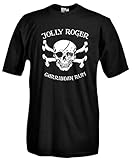 Photo Gallery settantallora - t-shirt maglietta z08 jolly roger carribean rum taglia l