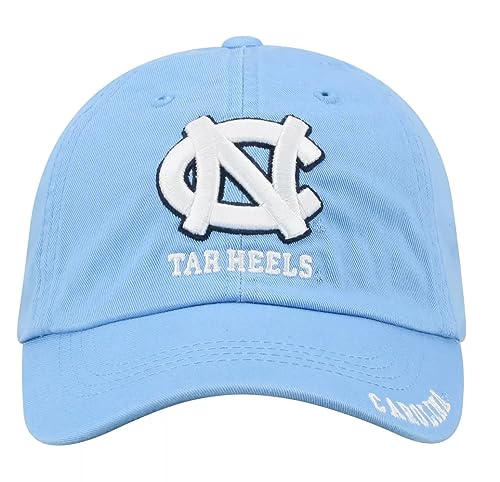 Gorra ajustable oficial UNC Tar Heels azul miniatura 2