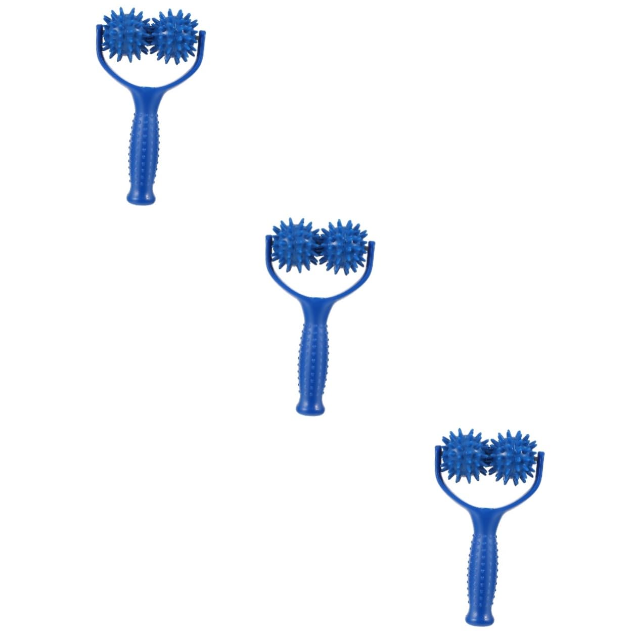 FOMIYES 3 Rodillos De Agarre Para Músculos De Espalda Hombros Y Herramienta Portátil Para Tejido Profundo Color