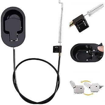 Sofa Replacement Parts Universal Recliner Handle with Cable Replacement Parts for Recliner Pull Alloy Release Handle Release Handle for Recliner Handle Replacement for Couch Sofa Pull Chair