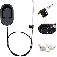 EMAGEREN Sofa-Ersatzteile, Universal-Liegestuhl-Griff mit Kabel Ersatzteile für Lehnstuhl Pull Legierung Release Griff Entriegelungsgriff Griff für Lehnstuhl Griff-Ersatz für Couch Sofa Pull Stuhl