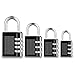 lucchetto armadietto lucchetto combinazione armadietto da esterno, Viaggio lucchetto bicicletta lucchetti per Bagagli con 4 Cifre combinazione per Valigia Bagagli Valigeria Palestra Armadietto-4PC
