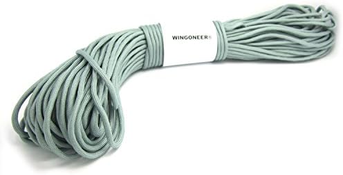 WINGONEER 7-żyłowa linka spadochronowa paracord, 249 kg, 30,5 m, zielona Olive Green Camo