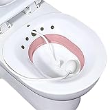 ✩Facilidad de uso: el baño de asiento para el cuidado posparto es fácil de usar y se conecta a la mayoría de los inodoros y asientos de inodoro estándar y extendidos.