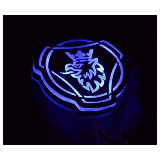 24/7Auto Exterior LED-skylt-märke för Scania R/P/G/T/S/L-lastbilar 24 V (blå)