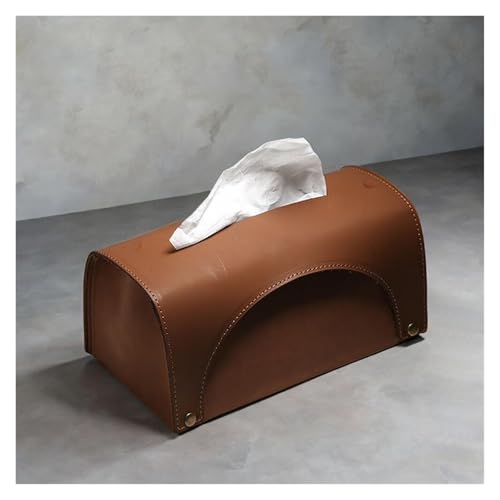 Couvercle de boîte à mouchoirs givré au design rectangulaire moderne - 4