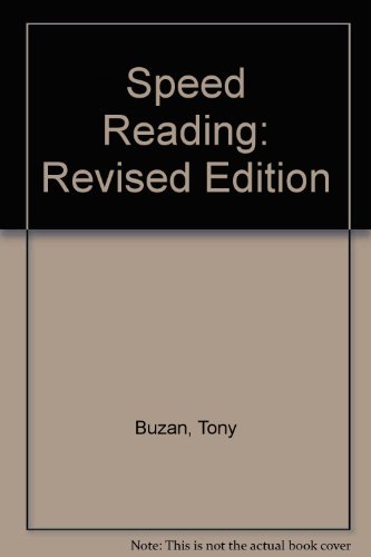 Speed Reading: Revised Edition 0525484396 Book Cover