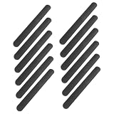 TOYANDONA 12 Stück Silikon Klatscharmbänder Schwarz Flexible Schnapparmbänder zum Selbermachen Komfortable Slap Bands als Party Mitgebsel für Kinder bei Feierlichkeiten und Geburtstagen