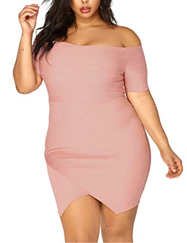 Image of Hybrid & Company Women's Elegant Bandage Dress | Stretch fabric, flattering bodycon fit, elegant silhouette, suitable for cocktail parties, events, and special occasions