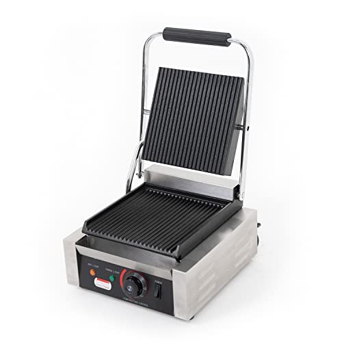 Piastra Per Panini Professionale KuKoo - Griglia Rigata E Liscia, 2200W - Foto 10