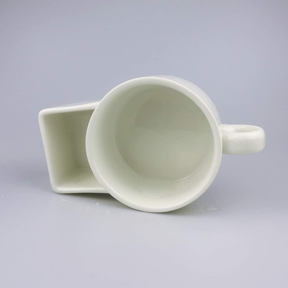 Kitchen Gadgets Keramik-Suppen- und Knallbonbecher oder Müslischale, für Pommes, Gemüse, Dip, etc., 2 Stück, Soup and Cracker Mug -2pack
