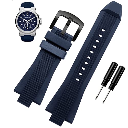 Bracelet montre silicone convexe 29x13mm pour Michael Kors MK9019