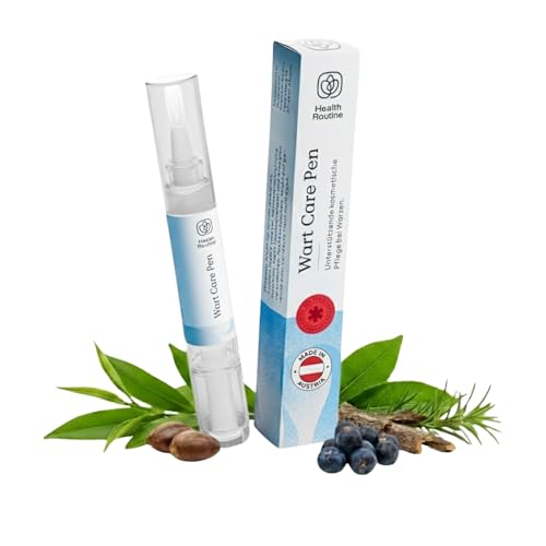 Health Routine Wart Care Pen – Penna per la cura cosmetica di verruche, calli e duroni | Con Tea Tree, Acido Salicilico per la rimozione verruche e cura pelle ruvida