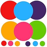 Thealke 30 Pieces 6 Inch Classroom Floor Stickers Multicolor Classroom Spots