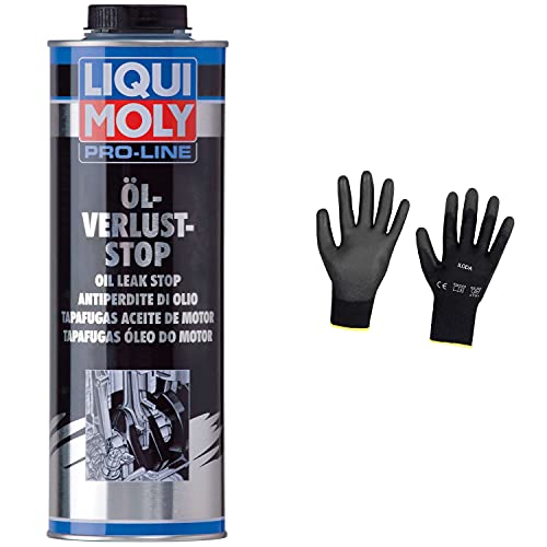 Iloda Original Liqui Moly 1l Pro-Line Öl-Verlust-Stop 5182 Schutzhandschuhe
