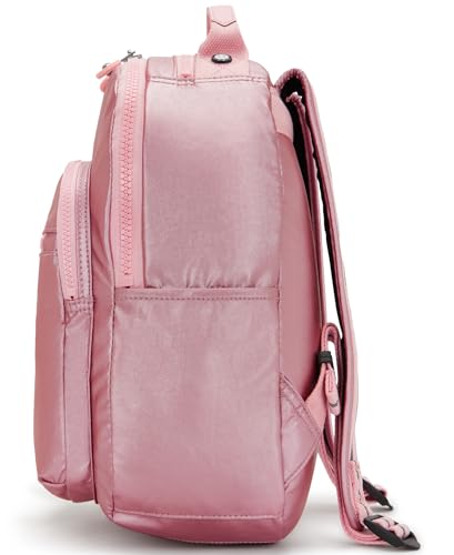 Image of Kipling Women's Seoul Bts 15 inch Laptop Backpack, Durable, Roomy with Padded Shoulder Straps, Built-In Protective Sleeve