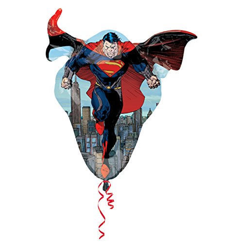 Anagram International 2750801 Superman Man of Steel Balloon Pack, 31