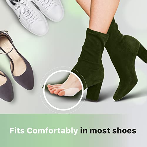 Homergy Bunion Protector Guard - Bunion Pads, Bunion Cushion For Bunion Pain Relief - Gel Toe Guards For 2 Pinky Toe And For 4 Big Toe - 6 Pack #TOP5