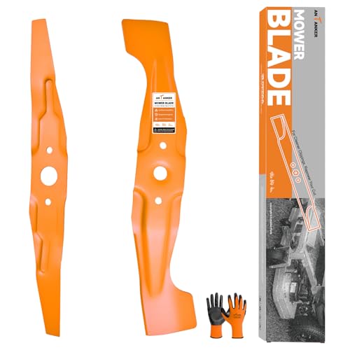 Antanker 72511-VH7-000 & 72531-VH7-000 Lawn Mower Blade Kit - 21' Dual Mulching Blades for Honda HRX217 HRX217K1 HRX217K2 HRX217K3 HRX217K4 HRX217HXA HRX217VKA - Replace Upper & Lower Blades