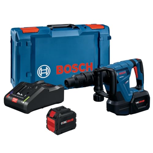 Image of BOSCH GSH18V-5L212 PROFACTOR 18V SDS-max Demolition Hammer with L-Boxx-2 and (2) 12 Ah PROFACTOR Batteries