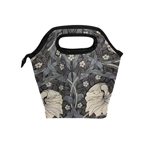 Insulated Lunch Bag William Morris-Zoom Lunch Tote Reusable Cooler Bag Organizer Portable Reusable Lunch Tote Cover