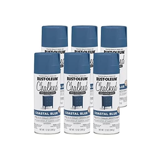 Rust-Oleum Coastal Blue Chalked Spray Paint