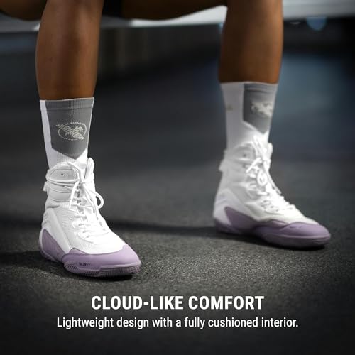 Hayabusa Talon Boxing Shoes for Men and Women Lace Up Lightweight Mid High Top3