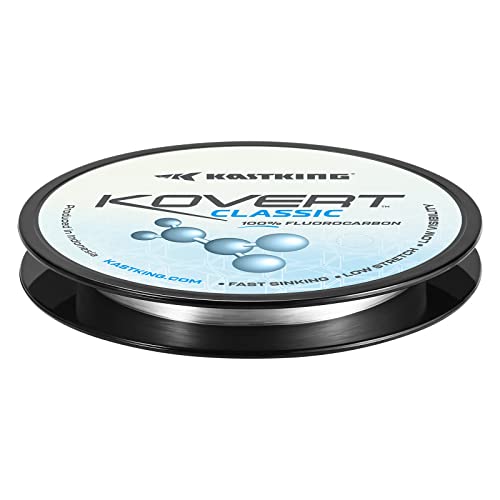 KastKing Kovert Classic Fluorocarbon Line125 Yd 12 lb