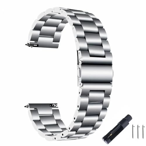 Bracelet de montre en acier sectionnel haut de gamme 20 22 mm