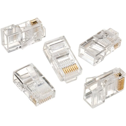 Ideal Electrical CAT5e RJ-45 8P8C Modular Plugs, 100/Bag